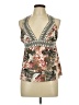 Venus Tan Sleeveless Blouse Size 16 - photo 1