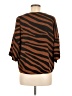 Worthington 100% Polyester Animal Print Brown 3/4 Sleeve Blouse Size M - photo 2