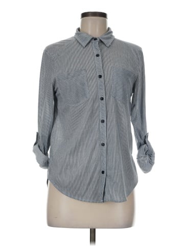 Passport Long Sleeve Button-Down Shirt (view 1)