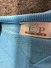 EP Pro 100% Cotton Blue Pullover Sweater Size M - photo 7