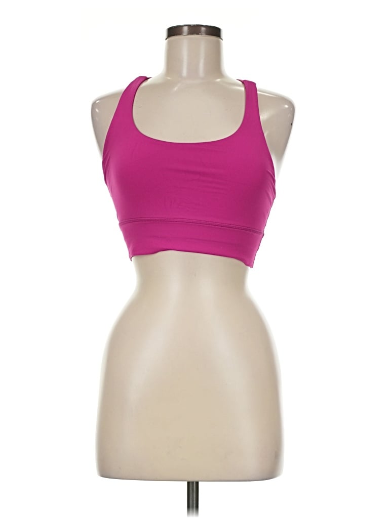 Pre-owned Lululemon Athletica Sports Bra In Pink