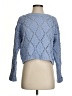 Sincerely Jules 100% Polyester Solid Blue Pullover Sweater Size S - photo 1