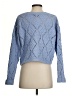 Sincerely Jules 100% Polyester Solid Blue Pullover Sweater Size S - photo 2