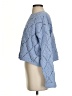 Sincerely Jules 100% Polyester Solid Blue Pullover Sweater Size S - photo 5
