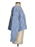 Sincerely Jules 100% Polyester Solid Blue Pullover Sweater Size S - photo 4