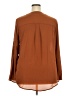 Roswear Brown Long Sleeve Blouse Size XXL - photo 2