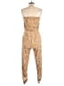 Assorted Brands Paisley Gold Jumpsuit Size L - photo 2