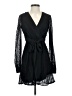 Express 100% Polyester Black Cocktail Dress Size XXS - photo 1