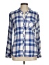 Rails Plaid Blue Long Sleeve Button-Down Shirt Size M - photo 1