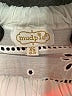 Mud Pie 100% Cotton White Short Sleeve Blouse Size XS - photo 7