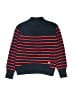 Crewcuts 100% Cotton Stripes Blue Turtleneck Sweater Size 8 - 9 - photo 1