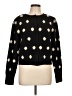 On 34th Polka Dots Black Cardigan Size L - photo 1