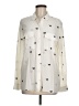 Rails Stars Ivory Long Sleeve Button-Down Shirt Size M - photo 1