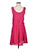 Three Eighty Two 100% Polyester Solid Pink Casual Dress Size S - photo 1