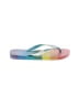 Havaianas White Blue Flats Size 9 (wide) - photo 1