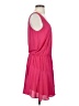 Three Eighty Two 100% Polyester Solid Pink Casual Dress Size S - photo 4