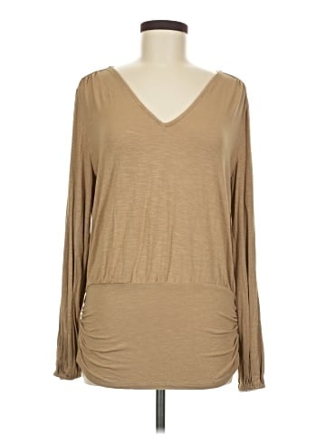 White House Black Market Outlet Long Sleeve Top (view 1)