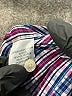 Johnnie-O Checkered-gingham Blue Long Sleeve Button-Down Shirt Size 4 - photo 4