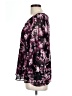 Jennifer Lopez 100% Polyester Purple 3/4 Sleeve Blouse Size L - photo 5