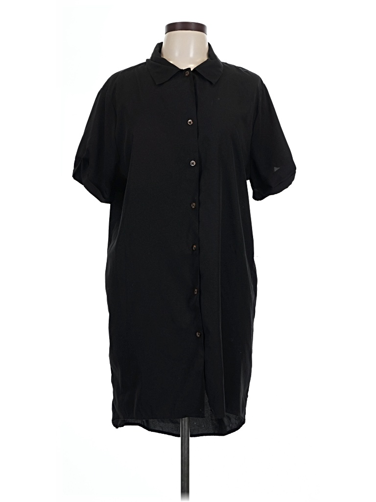 Pre-owned Assorted Brands Casual Dress In Black