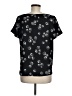 Ann Taylor Black Short Sleeve Blouse Size M - photo 2