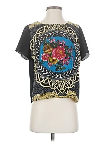 MM Couture Short Sleeve Blouse (view 1)