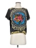 MM Couture Black Short Sleeve Blouse Size S - photo 1