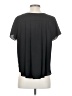 MM Couture Black Short Sleeve Blouse Size S - photo 2