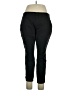 St. John's Bay Polka Dots Black Active Pants Size XL - photo 1