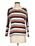 Chenault 100% Polyester Stripes Tan Pullover Sweater Size S - photo 1