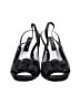 Nina Black Heels Size 6 1/2 - photo 2
