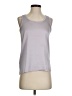 Ann Taylor 100% Polyester Gray Sleeveless Top Size XS - photo 1