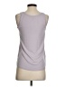 Ann Taylor 100% Polyester Gray Sleeveless Top Size XS - photo 2