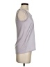 Ann Taylor 100% Polyester Gray Sleeveless Top Size XS - photo 4