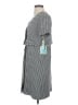 CeCe Houndstooth Gray Casual Dress Size 4 - photo 5