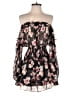 Blue Life 100% Polyester Floral Black Romper Size S - photo 1
