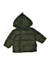 Old Navy 100% Polyester Solid Green Snow Jacket Size 0-3 mo - photo 1