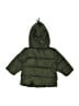 Old Navy 100% Polyester Solid Green Snow Jacket Size 0-3 mo - photo 2