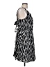 BCBGeneration 100% Polyester Graphic Gray Casual Dress Size L - photo 4