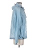 The North Face 100% Nylon Solid Blue Windbreaker Size S - photo 4