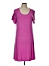 Perceptions Purple Casual Dress Size L - photo 1