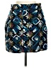 Zara Basic Paisley Blue Black Casual Skirt Size M - photo 2