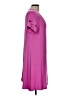 Perceptions Purple Casual Dress Size L - photo 4