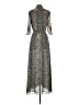 Moda International 100% Polyester Animal Print Gray Casual Dress Size S - photo 2