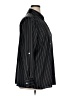 Haver 100% Polyester Stripes Black Long Sleeve Blouse Size XL - photo 4