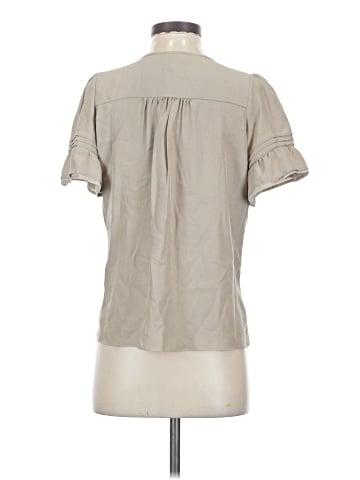 Parker Short Sleeve Silk Top (view 2)