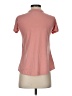 Just Be... Pink Short Sleeve Henley Size S - photo 2