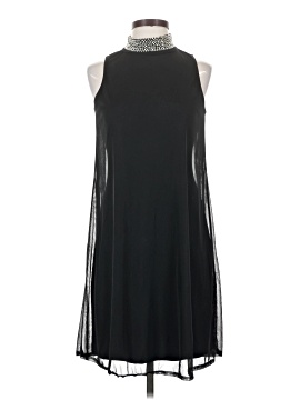annalee hope black dress Modal Square Neck Long Sleeve Mini Dress in Black - XXL main image 1