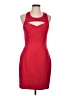 Guess Solid Red Cocktail Dress Size 12 - photo 1