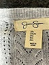 Jessica Simpson Metallic Silver Pullover Sweater Size L - photo 7